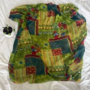 Colorful Patchwork Scarf